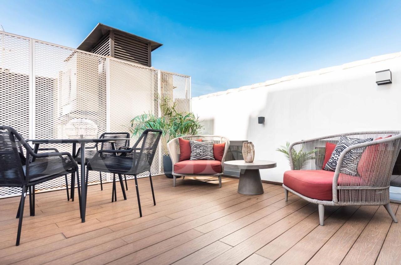 Penthouse Suite With Rooftop In The Heart Of Malaga By Rems Esterno foto